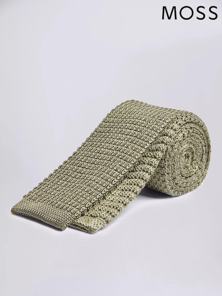أخضر - MOSS Knitted Silk Tie (M52253) | ‏175 د.إ.‏