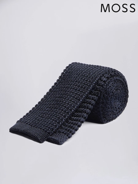 modra - MOSS Knitted Silk Tie (M52257) | € 39