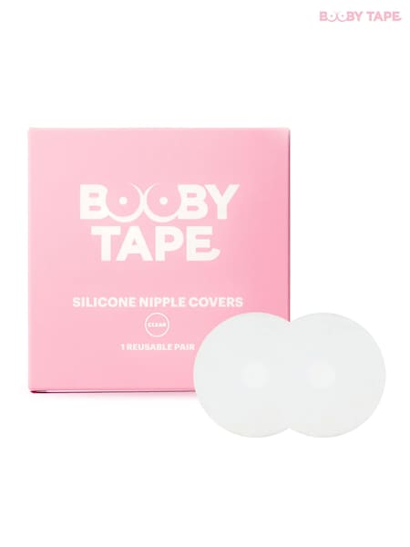 Clear - Booby Tape Silicone Nipple Covers
