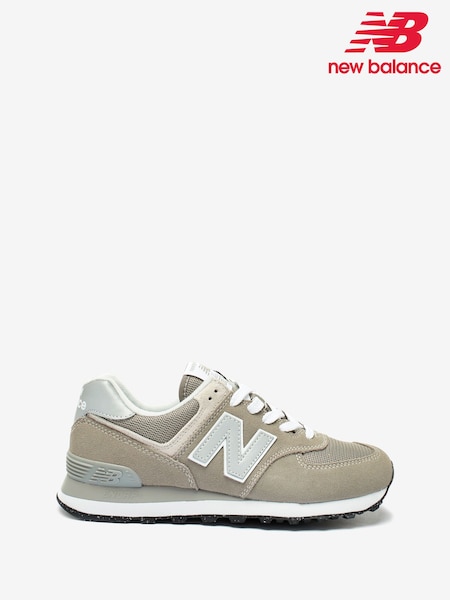 New Balance Grey Womens 574 Trainers (M54153) | BGN 306