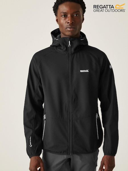 Regatta Shower Resistant Arec III Softshell Black Jacket (M58561) | 34 €