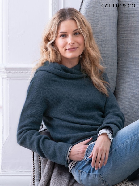 Овсяный - Celtic & Co. Collared Slouch Jumper (M62122) | €89