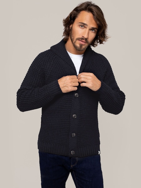 Celtic & Co. Mens Waffle Stitch Cardigan (M62167) | 8,291 UAH