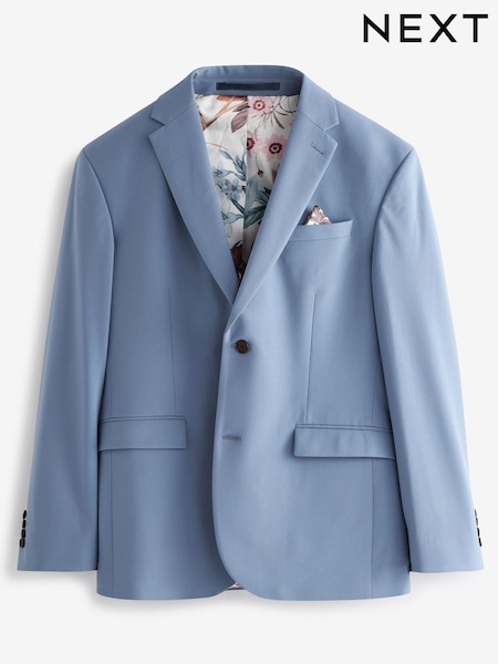 Light Blue Skinny Fit Motion Flex Stretch Suit (M62935) | €24
