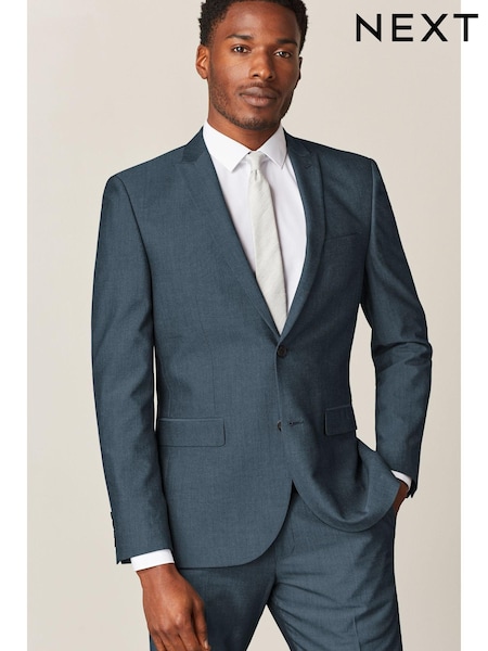 Indigoblau - Schmale Passform - Two Button Suit Jacket (M62955) | 32 €