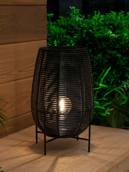 Black Solar Helsinki Outdoor Lantern Light (M63062) | €39