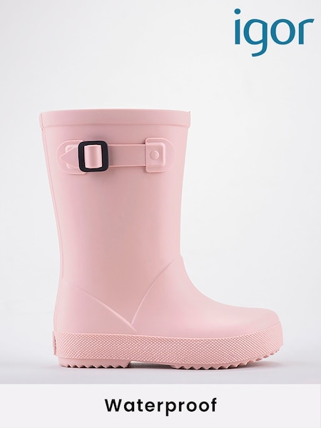 Бледно-розовый - Igor Waterproof Splash Euri Wellies (M64410) | €40