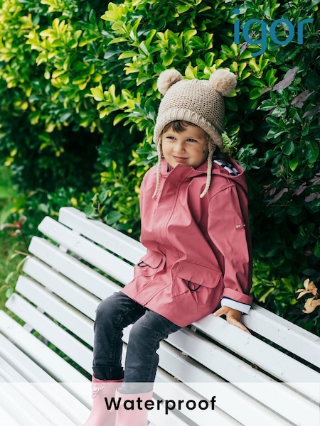 Roz-zmeură - Manta de ploaie Igor Waterproof Euri (M64423) | 372 LEI