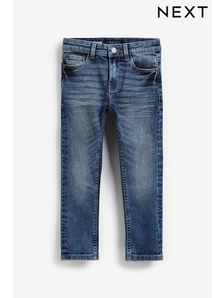 Blue Acid Wash Skinny Fit Stretch Jeans (3-17yrs) (M65065) | €19 - €26