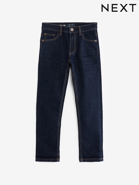 Blue Dark Regular Fit Stretch Jeans (3-17yrs) (M65068) | €15 - €21.50