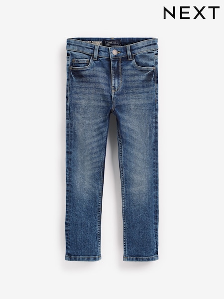 Blue Acid Wash Super Skinny Fit Stretch Jeans (3-16yrs) (M65071) | €13 - €18