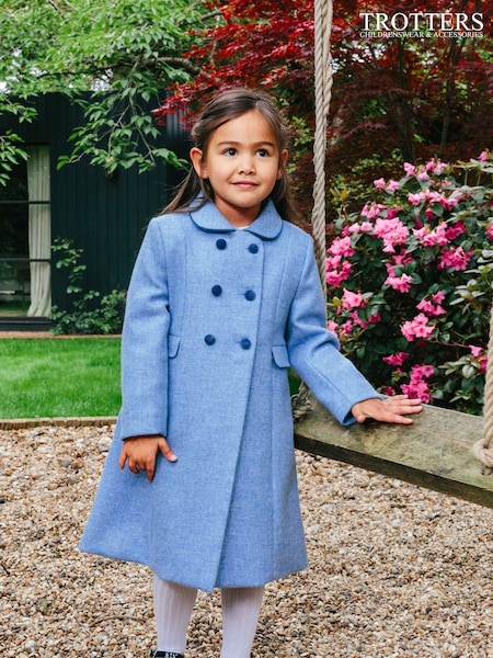 Trotters London Blue Classic Coat (M65186) | €217 - €224