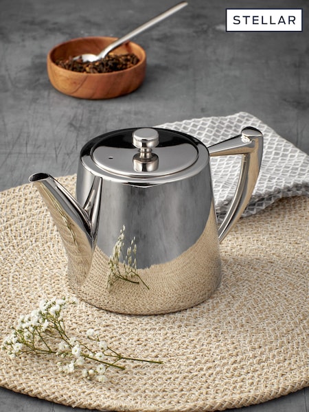 Stellar Silver Art Deco 4 Cup Teapot (M71748) | €93