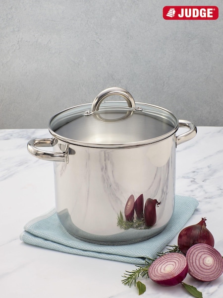 Judge Clear Stockpots Glass Lid Stockpot 6.5L (M71766) | LEI 372
