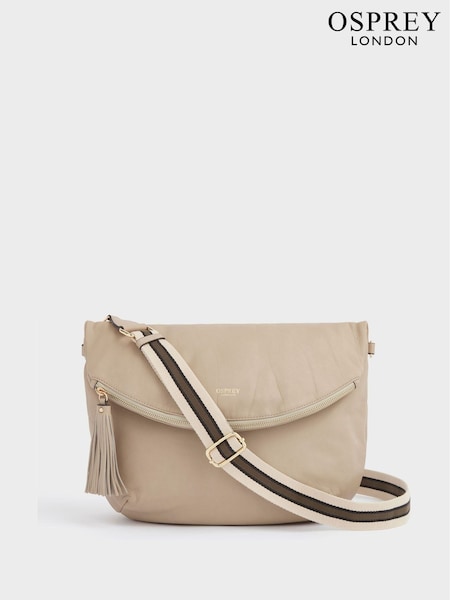 OSPREY LONDON Large Milano Italian Leather Convertible Cross-Body Bag (M71889) | 14,720 UAH