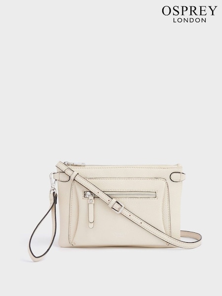 OSPREY LONDON The Ruby Leather Cross-Body Bag (M71901) | ₪327