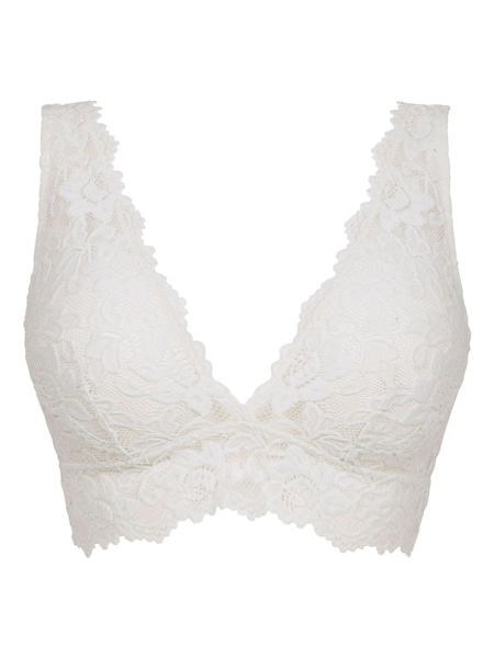 Figleaves White Millie Bralette (M73419) | R$ 150