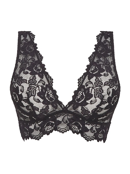 Figleaves Black Millie Bralette (M73420) | R$ 150