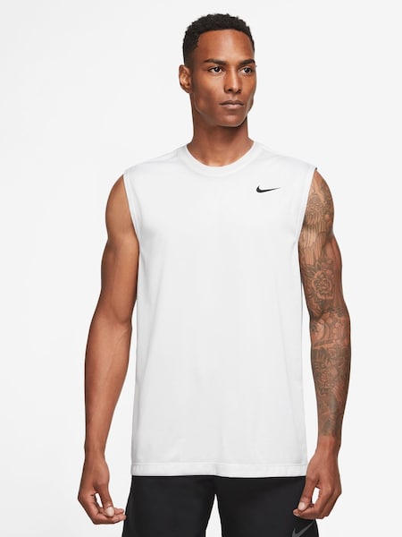 Nike White Dri-FIT Legend Training Vest Top (M74394) | €30