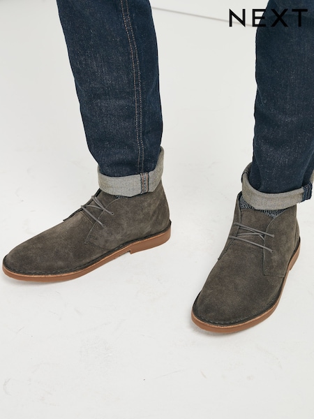 Grey Suede Desert Boots (M74662) | €29