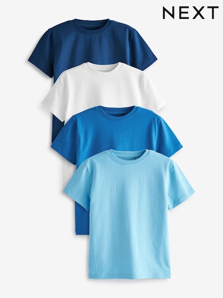 Blues Short Sleeves T-Shirts 4 Pack (3-16yrs) (M78477) | €17 - €25