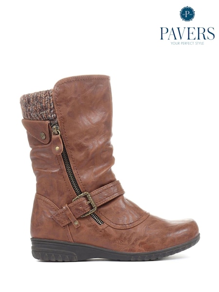 Pavers Ladies Calf Boots (M78566) | €40