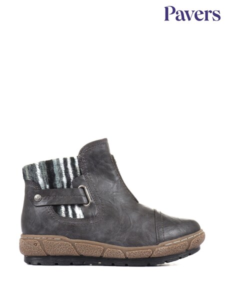 siva - Pavers Ladies Wide Fit Ankle Boots (M78567) | € 59