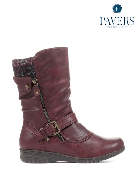 Pavers Ladies Calf Boots (M78576) | €51