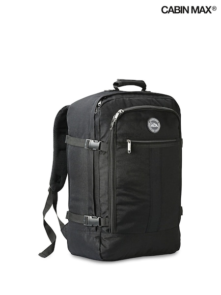 Schwarz - Cabin Max Metz Handgepäck-Rucksack, 44 L, 55 cm (M7V812) | 54 €