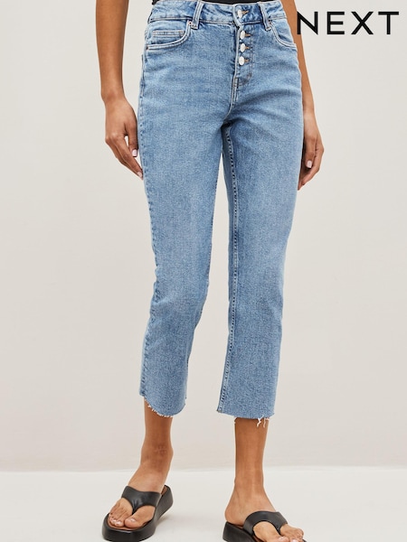 Jean bleu moyen - Jeans droite Comfort Stretch (M80019) | € 13
