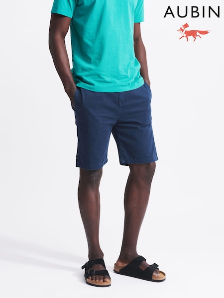 أزرق - Aubin Bonby Chino Shorts (M80358) | ‏402 د.إ.‏