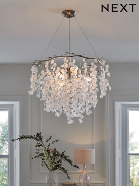 Clear Lunaria 6 Light Chandelier Light (M80522) | €263