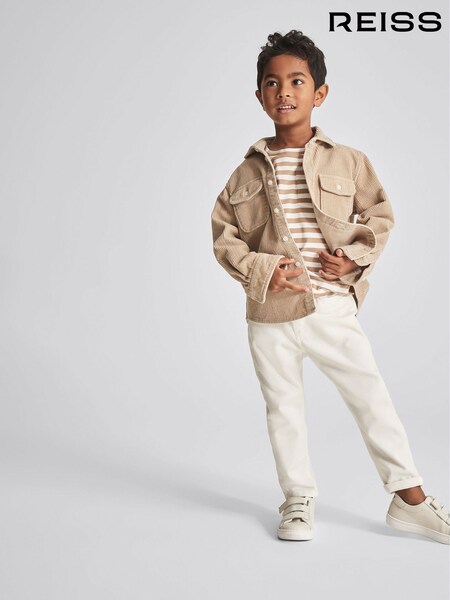 Reiss Maldini Junior Cotton Corduroy Shirt (M83210) | ‏274 د.إ.‏