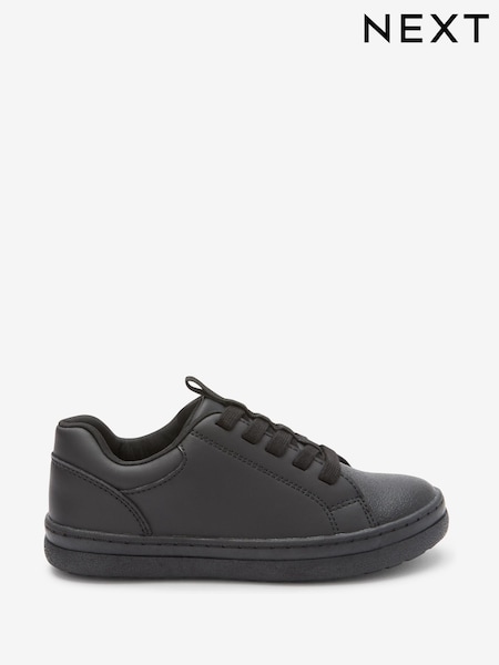 Schwarz - School Leather Lace-Up Shoes (M83365) | 20 € - 24 €