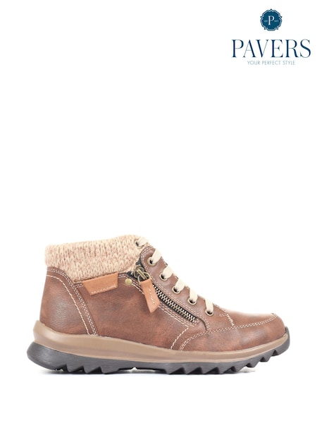 Braun - Pavers Ladies Lace Up Ankle Boots (M85456) | 31 €