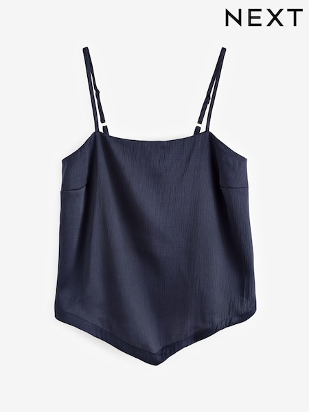 Marineblau/blau - Satin Cami Top (M86259) | 10 €