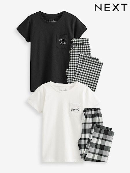 Next Woven Jogger Pyjamas 2 Pack (3-16yrs) (M87128) | € 16 - € 22