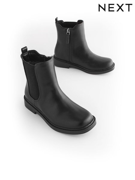 Black Square Toe Chelsea Boots (M87151) | €15.50 - €21.50