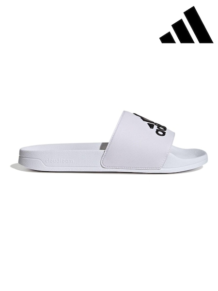 Off White - adidas Sportswear Adilette Shower Slides (M87655) | ‏146 د.إ.‏