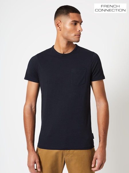 French Connection Green Pocket T-Shirt (M87710) | €9