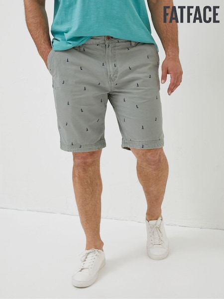 FatFace Green Cove Boat Embroidered Shorts (M87818) | €27