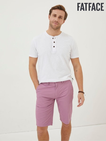 FatFace Purple Mawes Chino Shorts (M87829) | €26