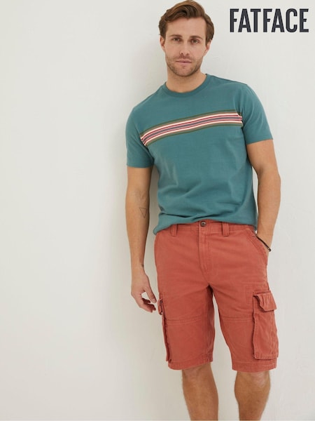 FatFace Orange Breakyard Cargo Shorts (M87837) | €30