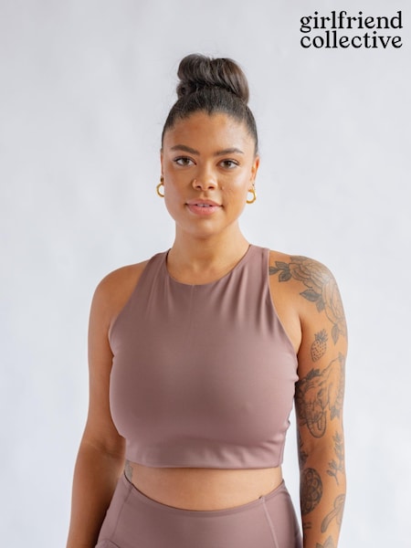 Girlfriend Collective Dylan Crop Bra (M88054) | €21