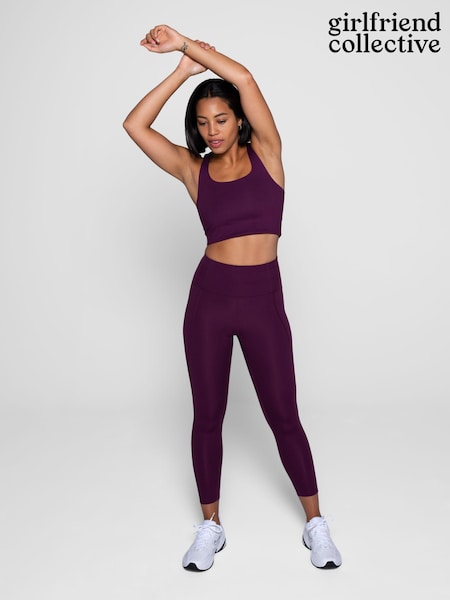 Пурпурный - Girlfriend Collective Classic Paloma Bra (M88058) | €13