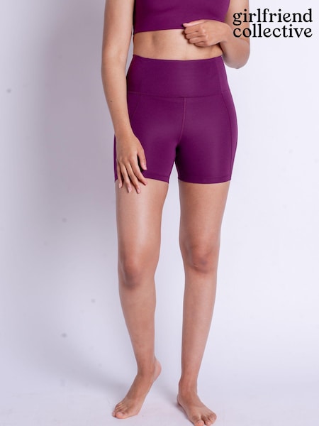 Girlfriend Collective High Rise Run Shorts (M88086) | €14
