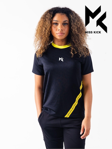 Черный - Miss Kick Womens Teal Standard Training Top (M88117) | €16