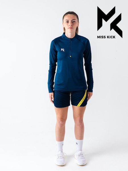 Petrolblau - Miss Kick Damen Standard Trainings-Shorts, Petrol (M88118) | 17 €