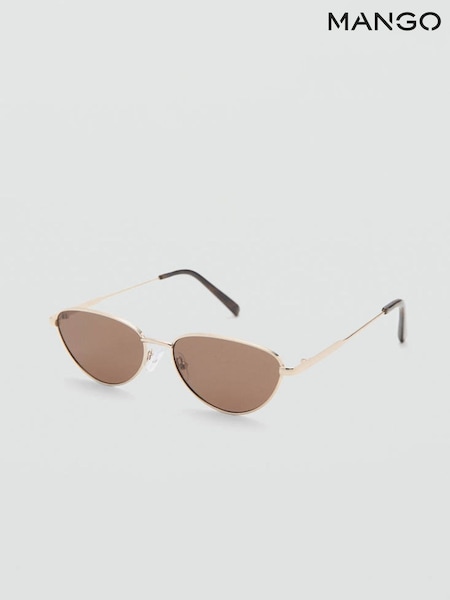 Gold - Mango Frame Sunglasses