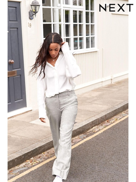 Crème - Longline Shirt (M89116) | € 10